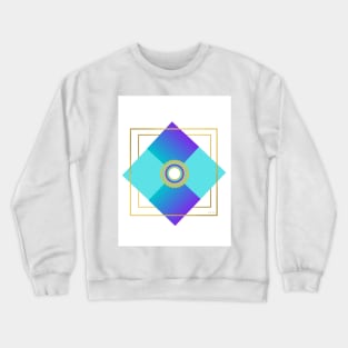 Geometric Art: Bloom Crewneck Sweatshirt